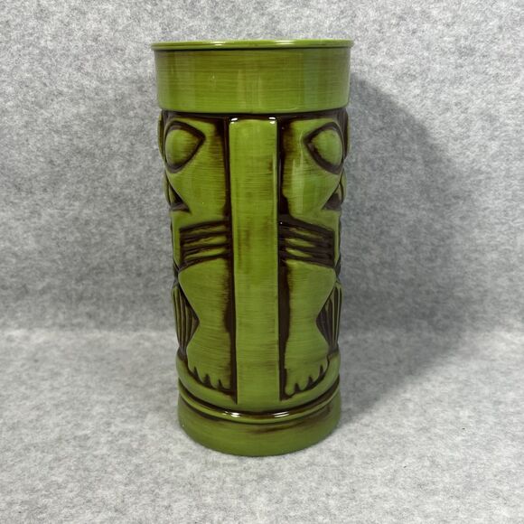 Tiki Mai Tai Cup Plastic Polynesian Barware 6.5" Luau American Products - Picture 2 of 7